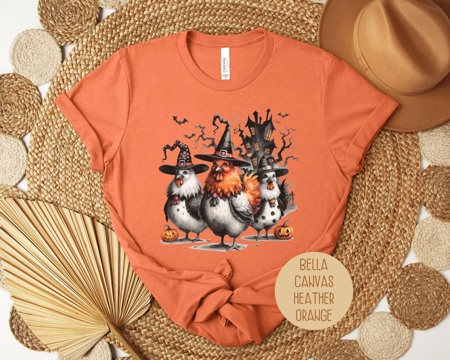 Chicken Witch Halloween Shirt