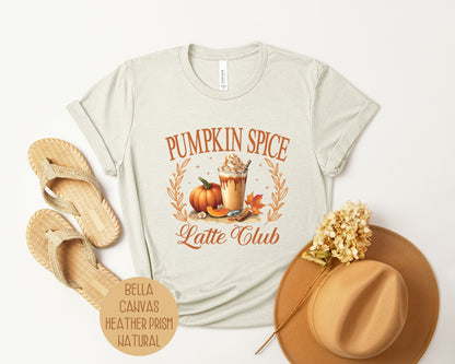 Pumpkin Spice Latte Club Shirt