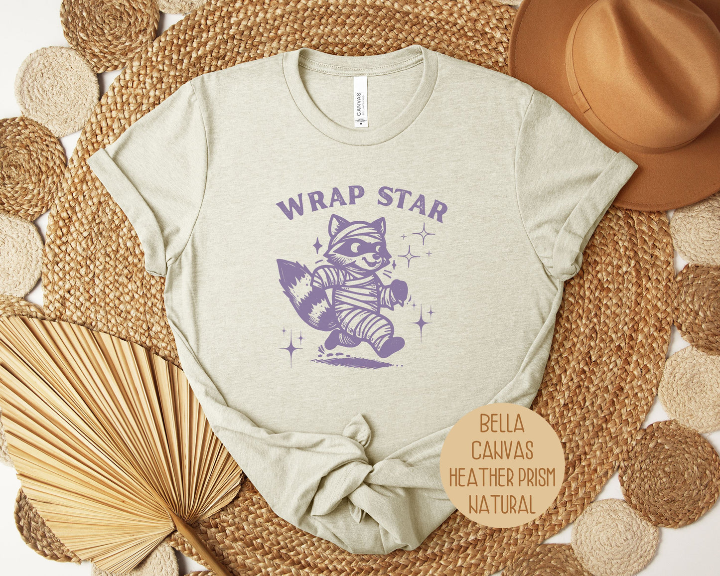 Wrap Star Mummy Raccoon Shirt