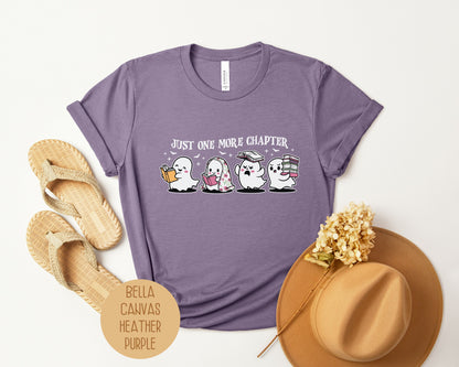 Just One More Chapter Halloween Ghost Shirt