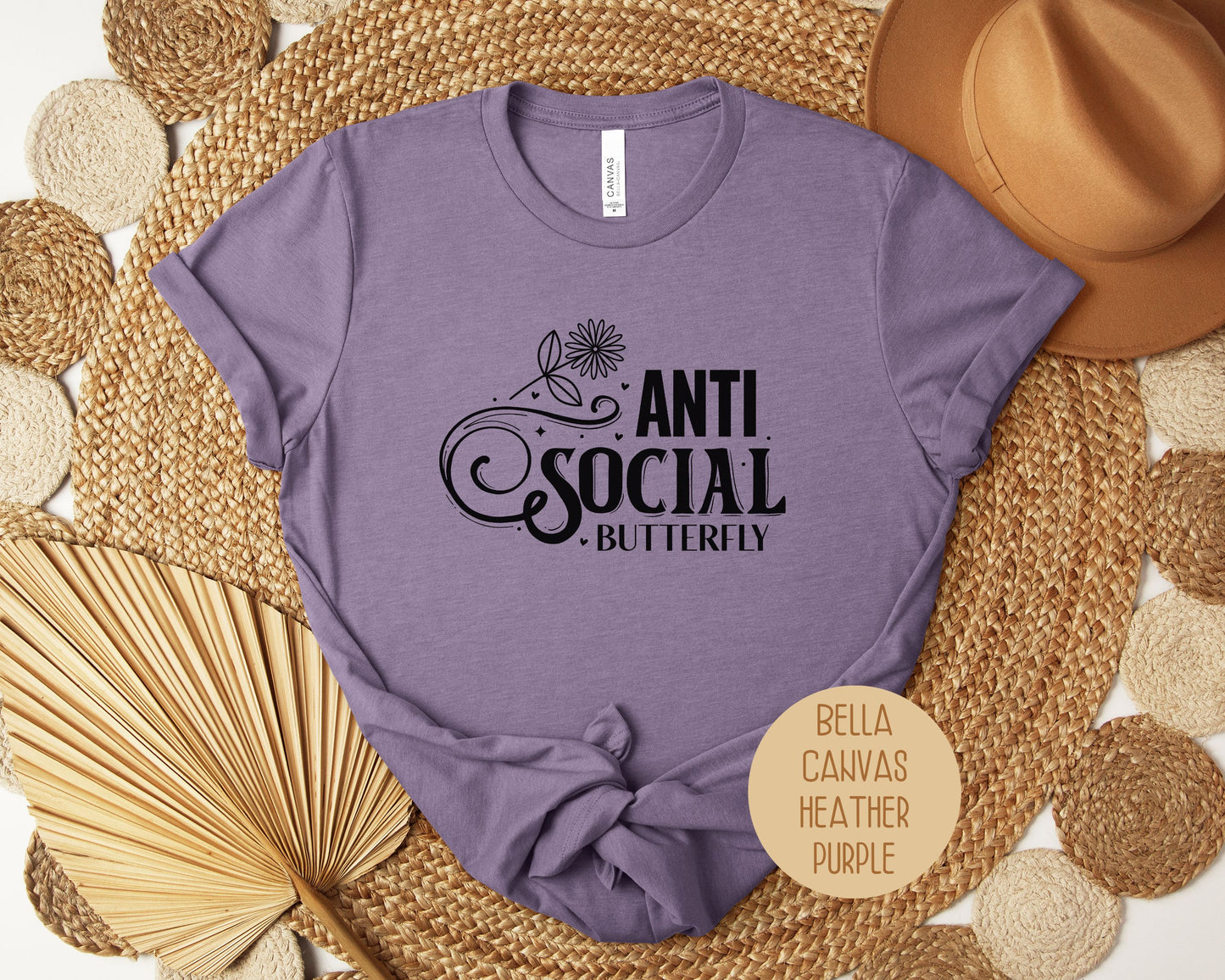 Anti Social Butterfly Social Anxiety Shirt