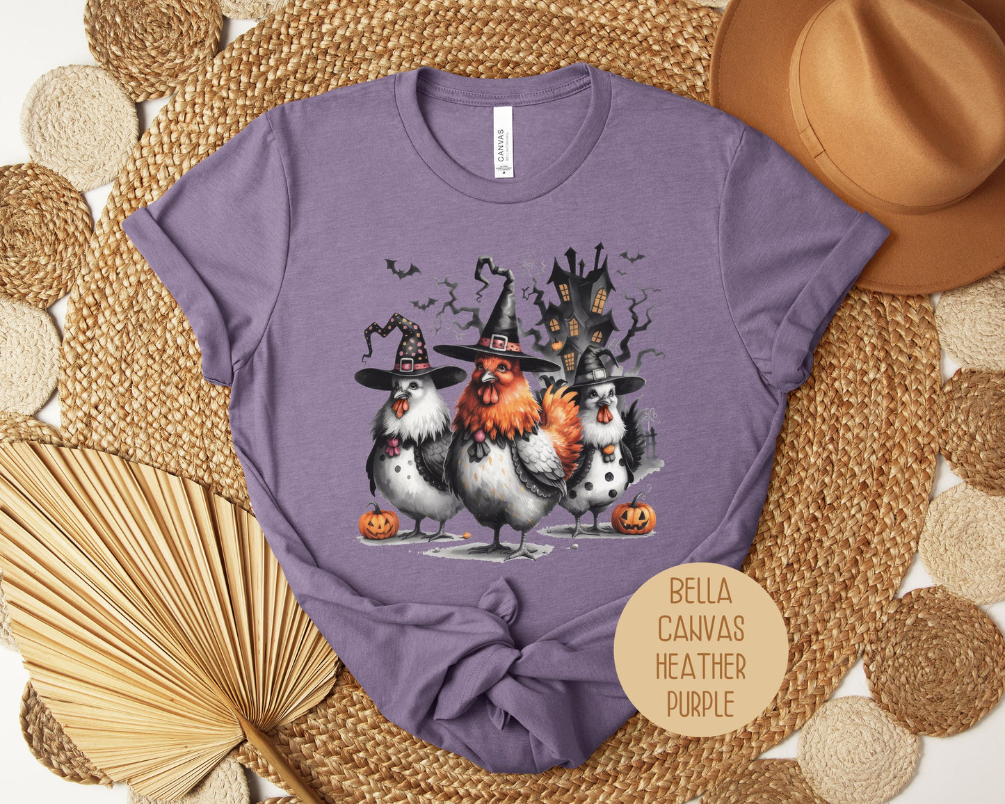 Chicken Witch Halloween Shirt