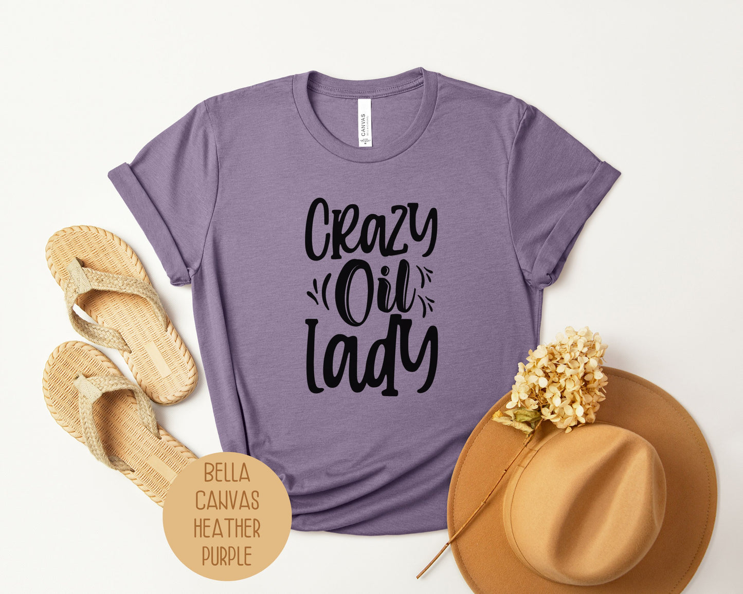 Crazy Oil Lady Essential Oil Lover Shirt