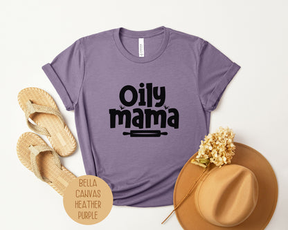 Crunchy Oily Mama Essential Oil Lover Shirt