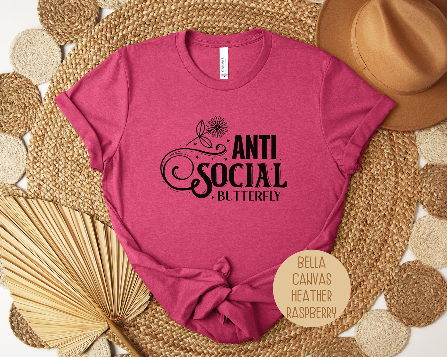 Anti Social Butterfly Social Anxiety Shirt