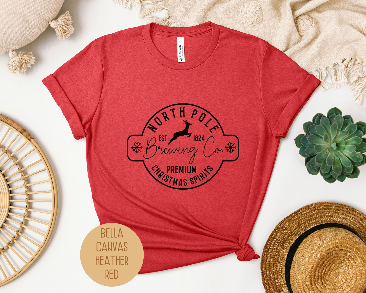 North Pole Brewing Co Christmas Holiday Shirt