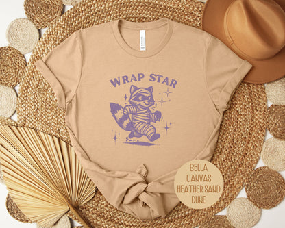 Wrap Star Mummy Raccoon Shirt