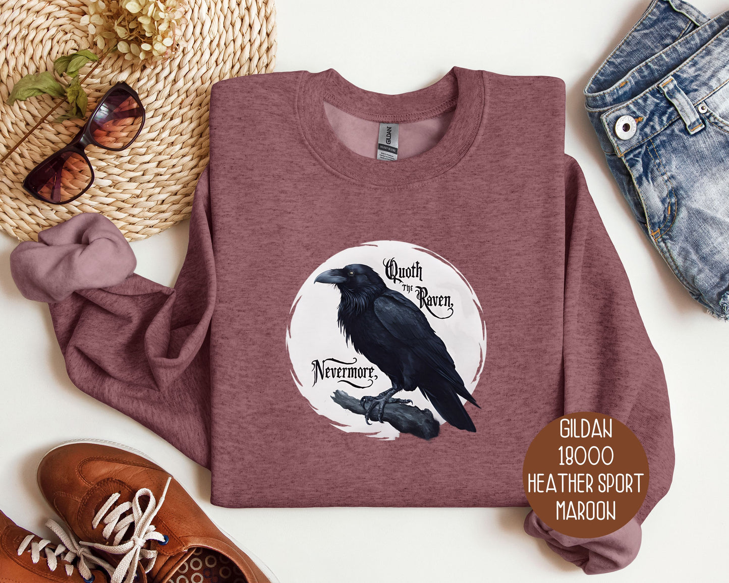 Edgar Allan Poe Nevermore Sweatshirt