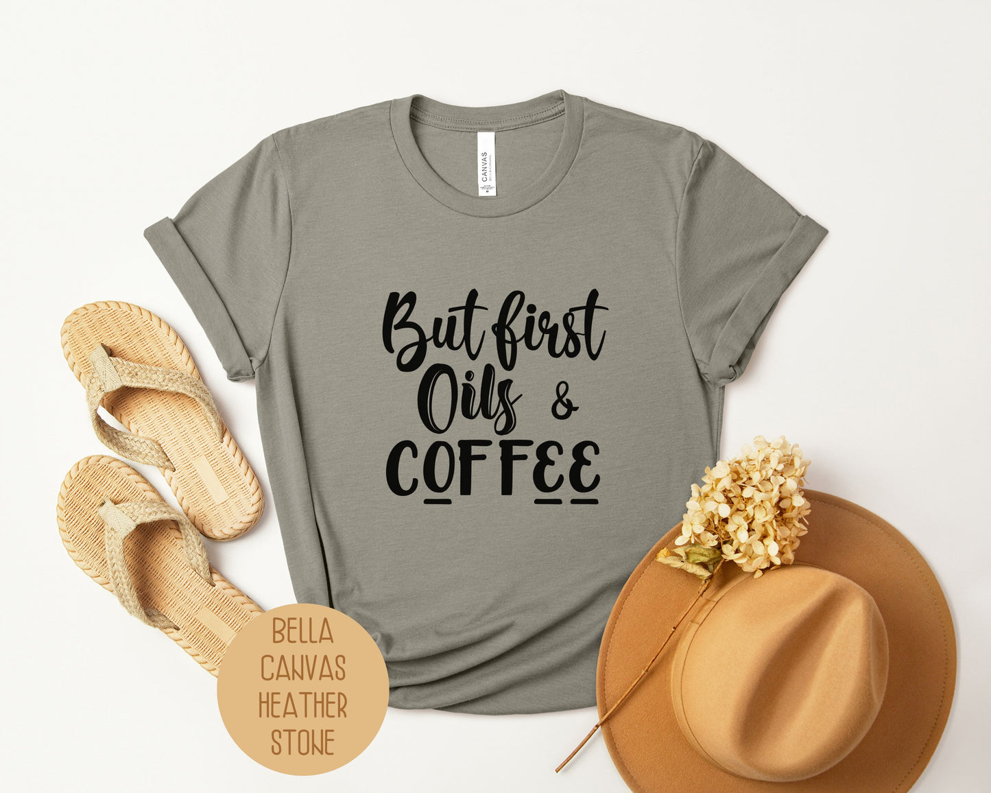 But First Oils Coffee Essential Oil Shirt