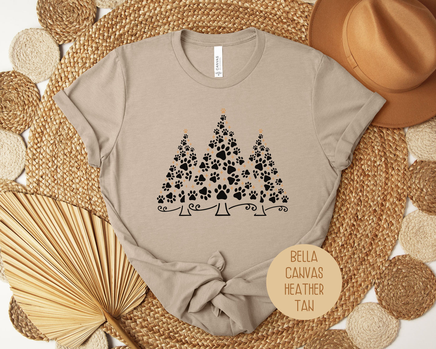 Christmas Paw Tree Shirt