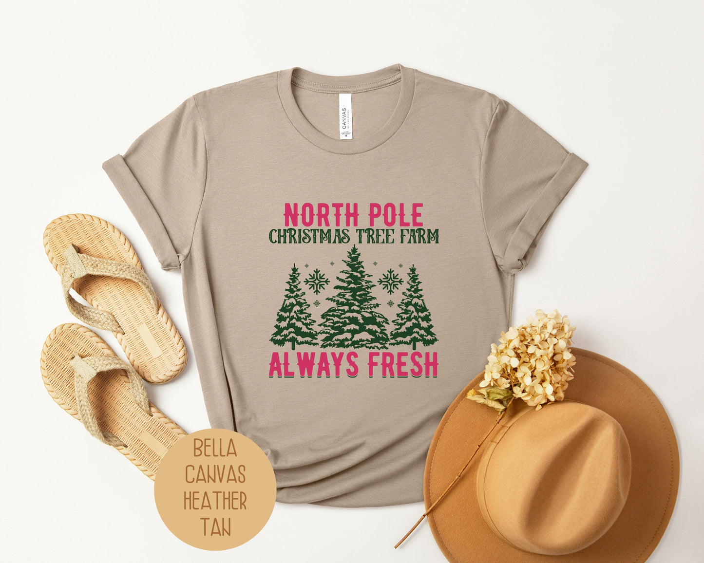 North Pole Christmas Tree Farm Shirt