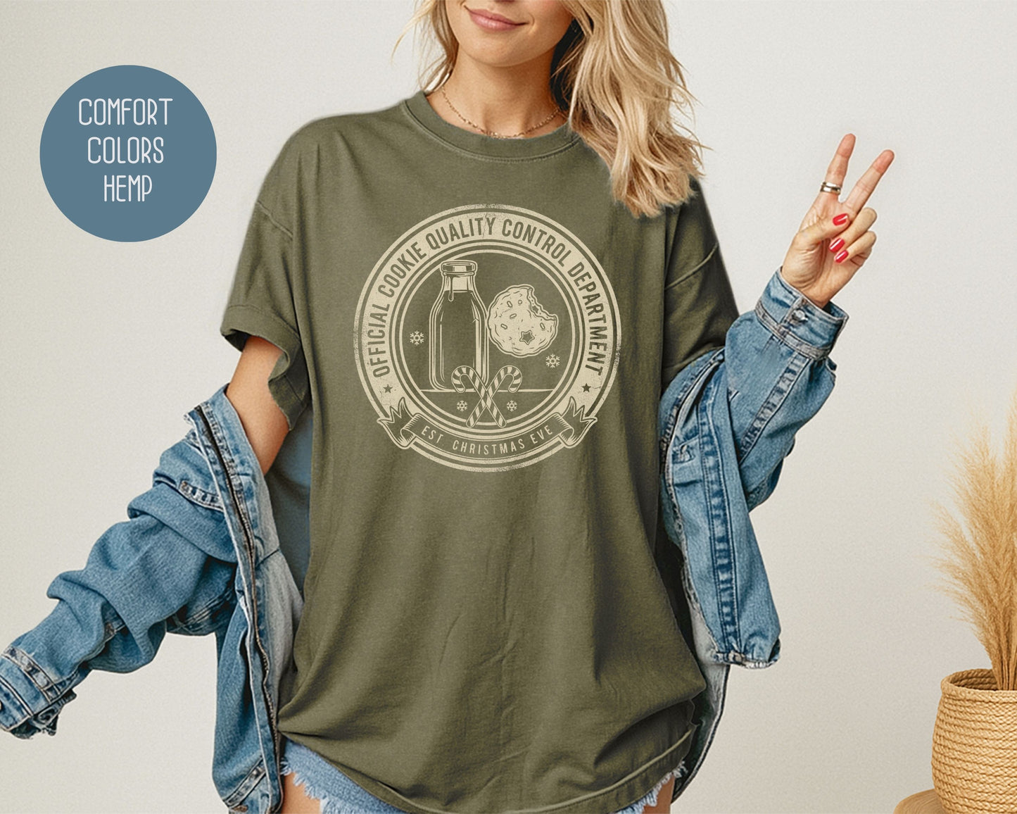 Official Cookie Quality Control Department Comfort Colors Shirt T-Shirt  CreativeSpecialTs