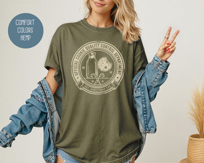 Official Cookie Quality Control Department Comfort Colors Shirt T-Shirt  CreativeSpecialTs