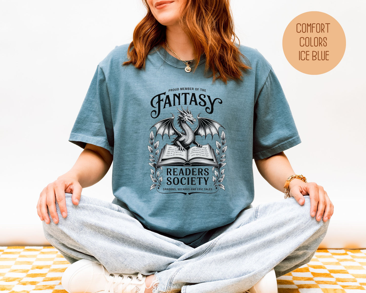 Proud Member of the Fantasy Readers Society Comfort Colors Shirt