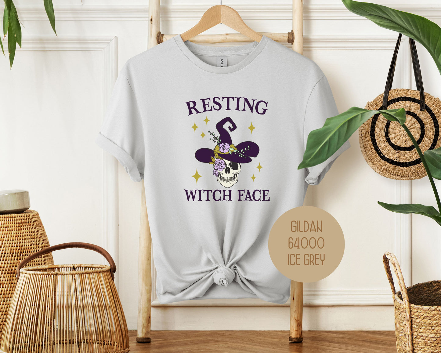 Resting Witch Face Halloween Shirt