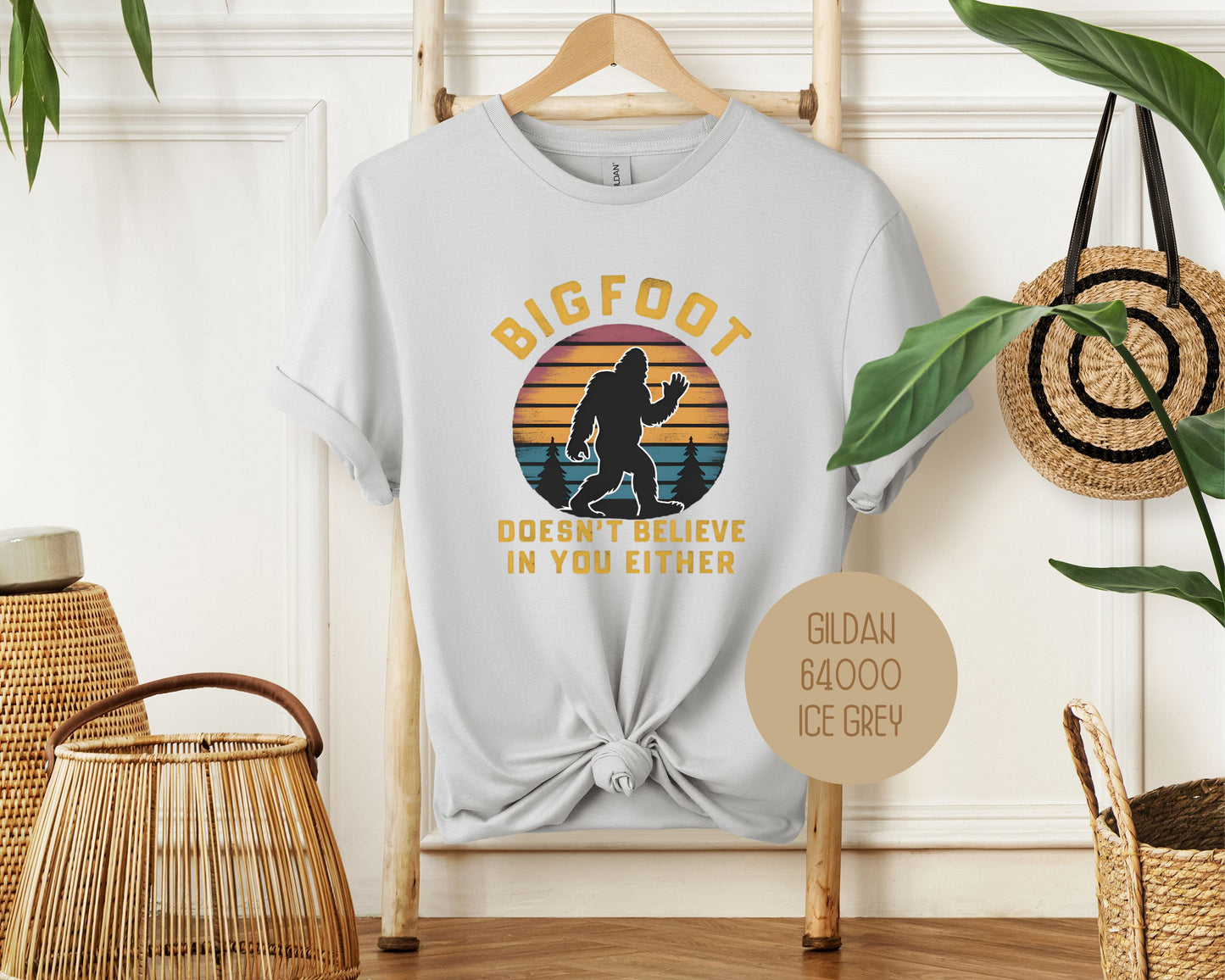 Bigfoot Doesn't Believe In You Either Shirt