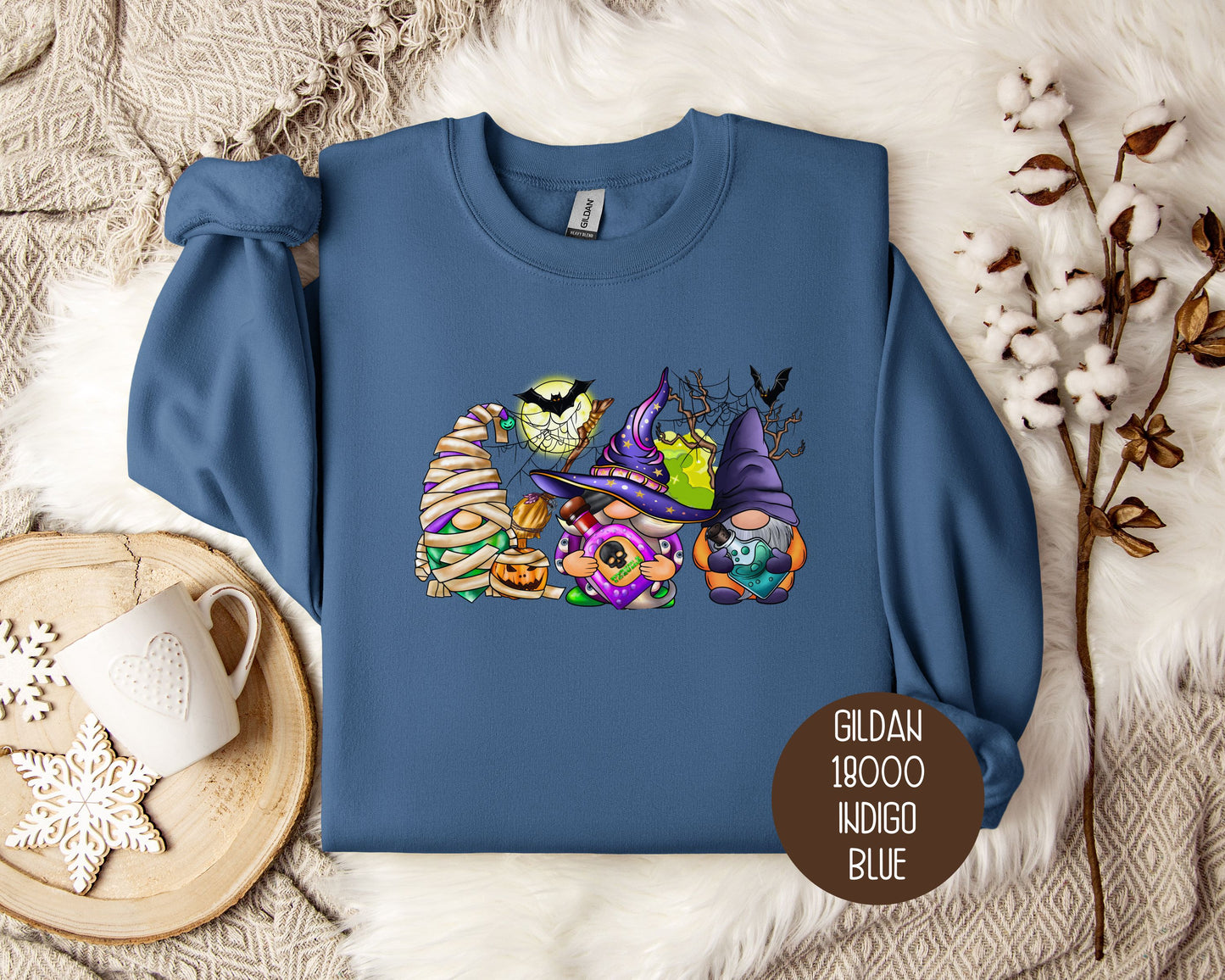 Fall Halloween Gnomes Sweatshirt