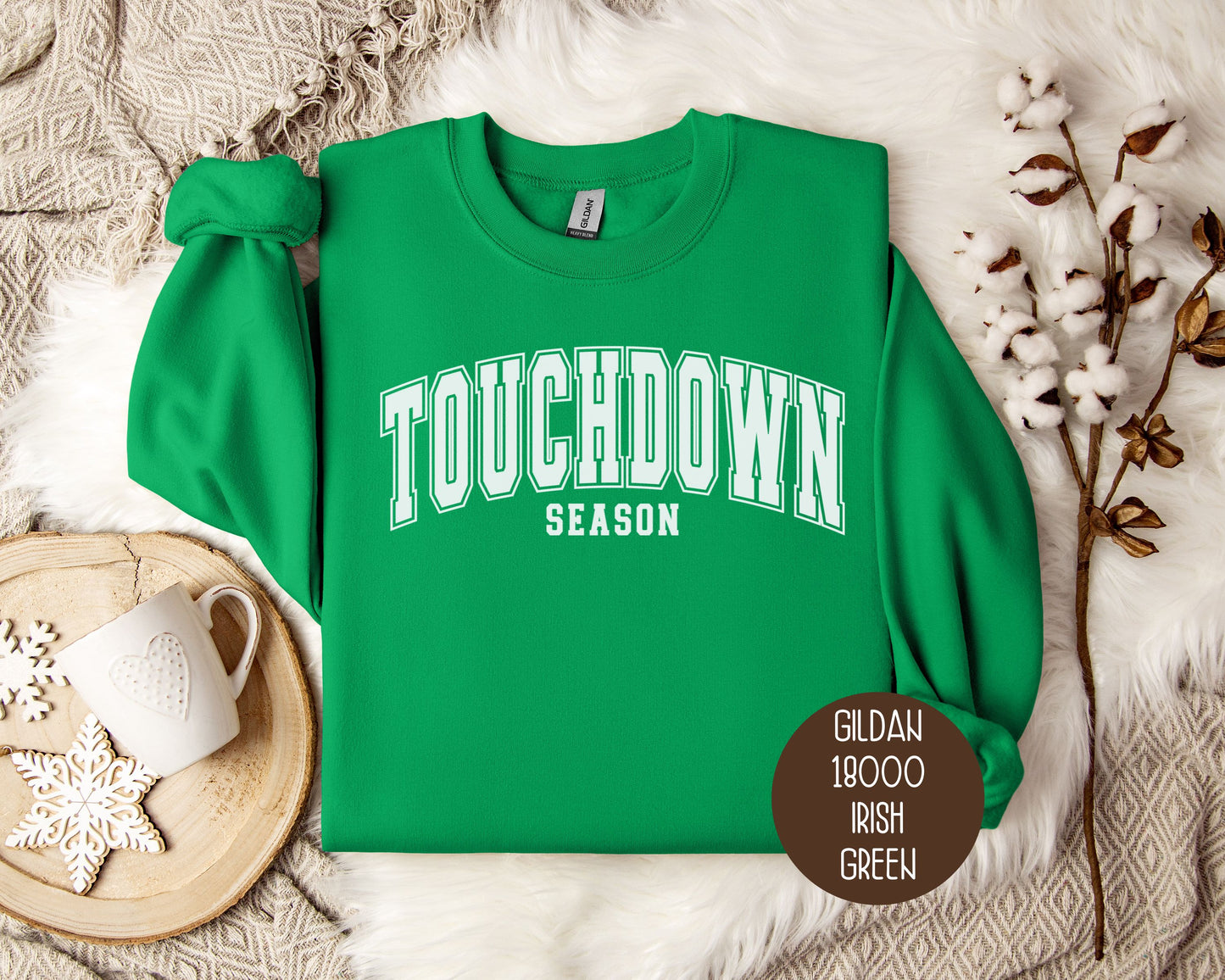 Touchdown Season Fall Football Sweatshirt