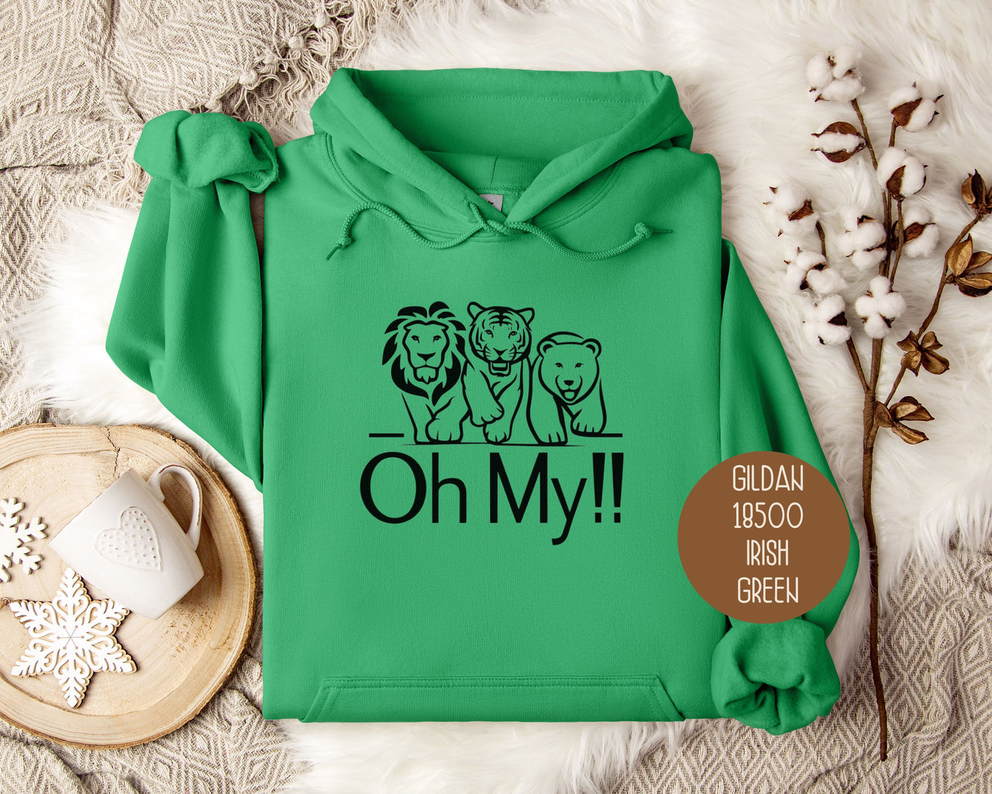 Lions Tigers Bears Oh My Hoodie