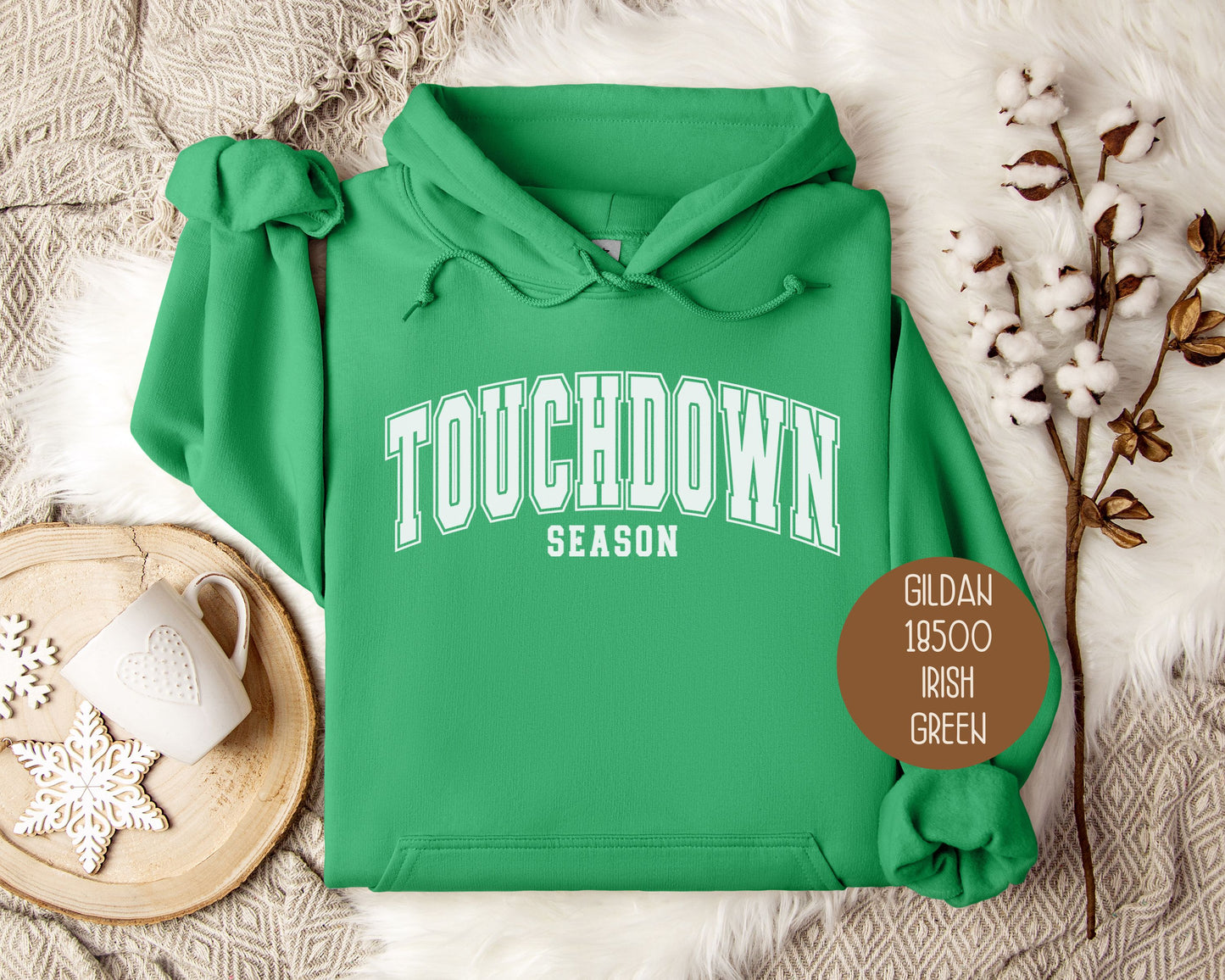 Touchdown Season Fall Football Hoodie