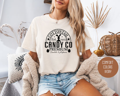 Cottontail Candy Company Easter Comfort Colors Shirt