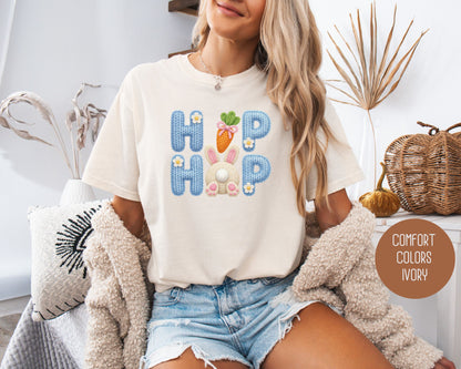 Hip Hop Faux Yarn Easter Comfort Colors Shirt