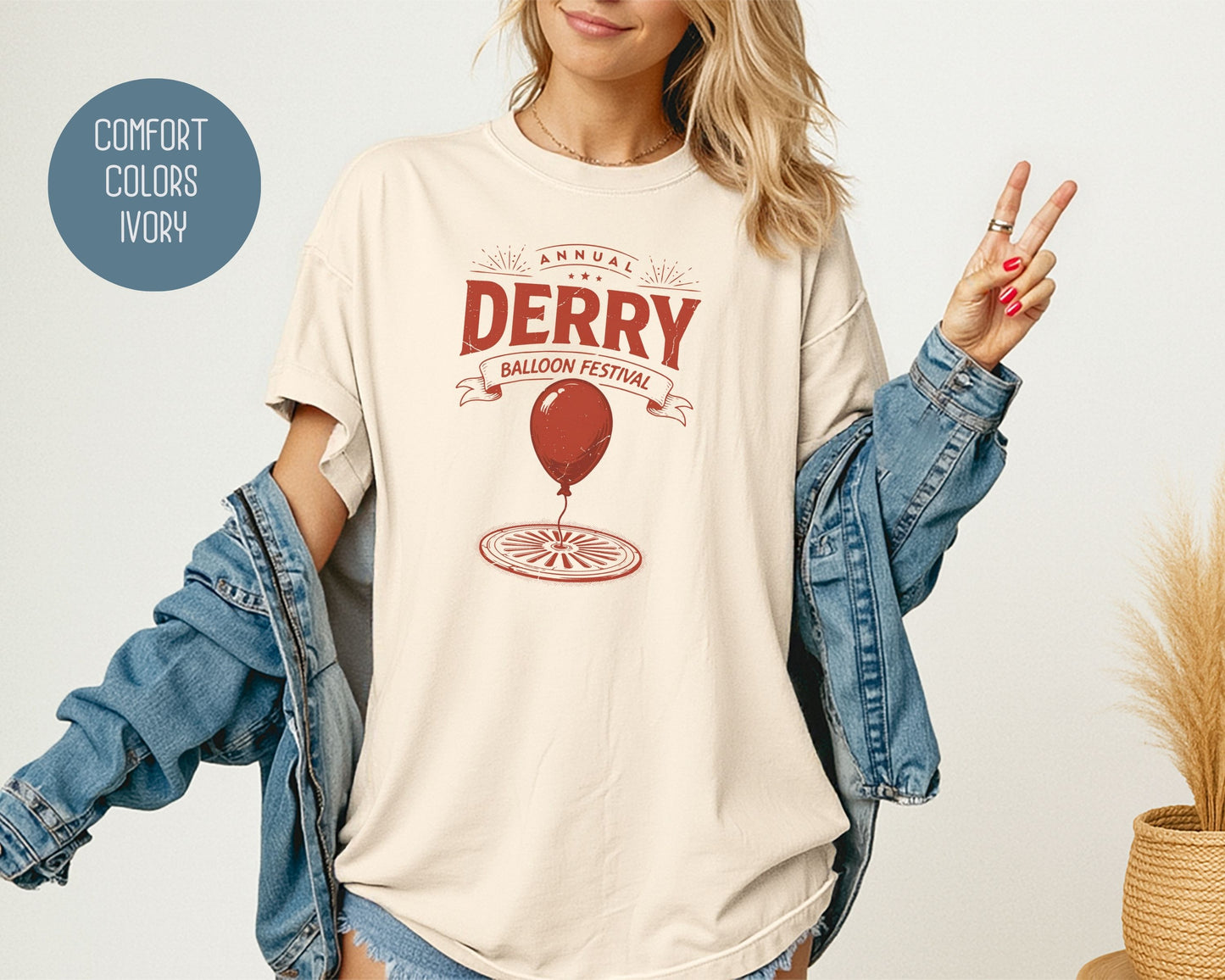 Derry Balloon Festival Comfort Colors Shirt T-Shirt  CreativeSpecialTs