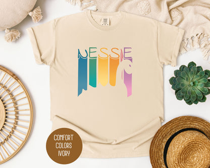 Retro Nessie Rainbow Shirt