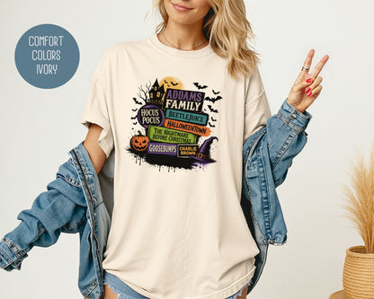 Halloween Movies Comfort Colors Shirt T-Shirt  CreativeSpecialTs