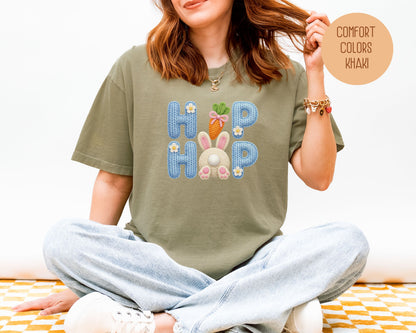 Hip Hop Faux Yarn Easter Comfort Colors Shirt