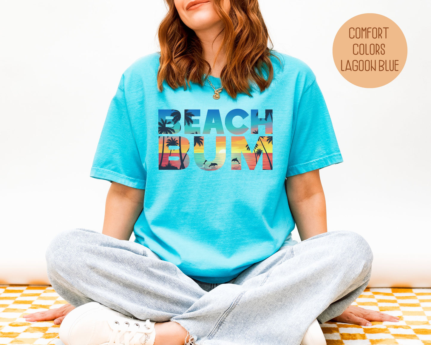 Beach Bum Comfort Colors Shirt T-Shirt  CreativeSpecialTs