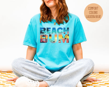 Beach Bum Comfort Colors Shirt T-Shirt  CreativeSpecialTs