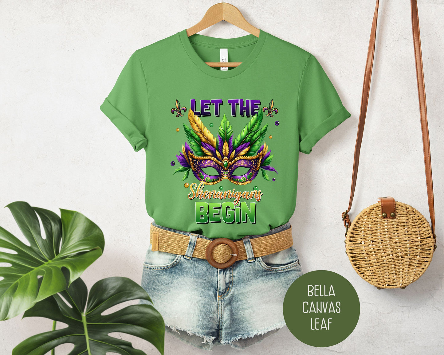 Let the Shenanigans Begin Mardi Gras Shirt