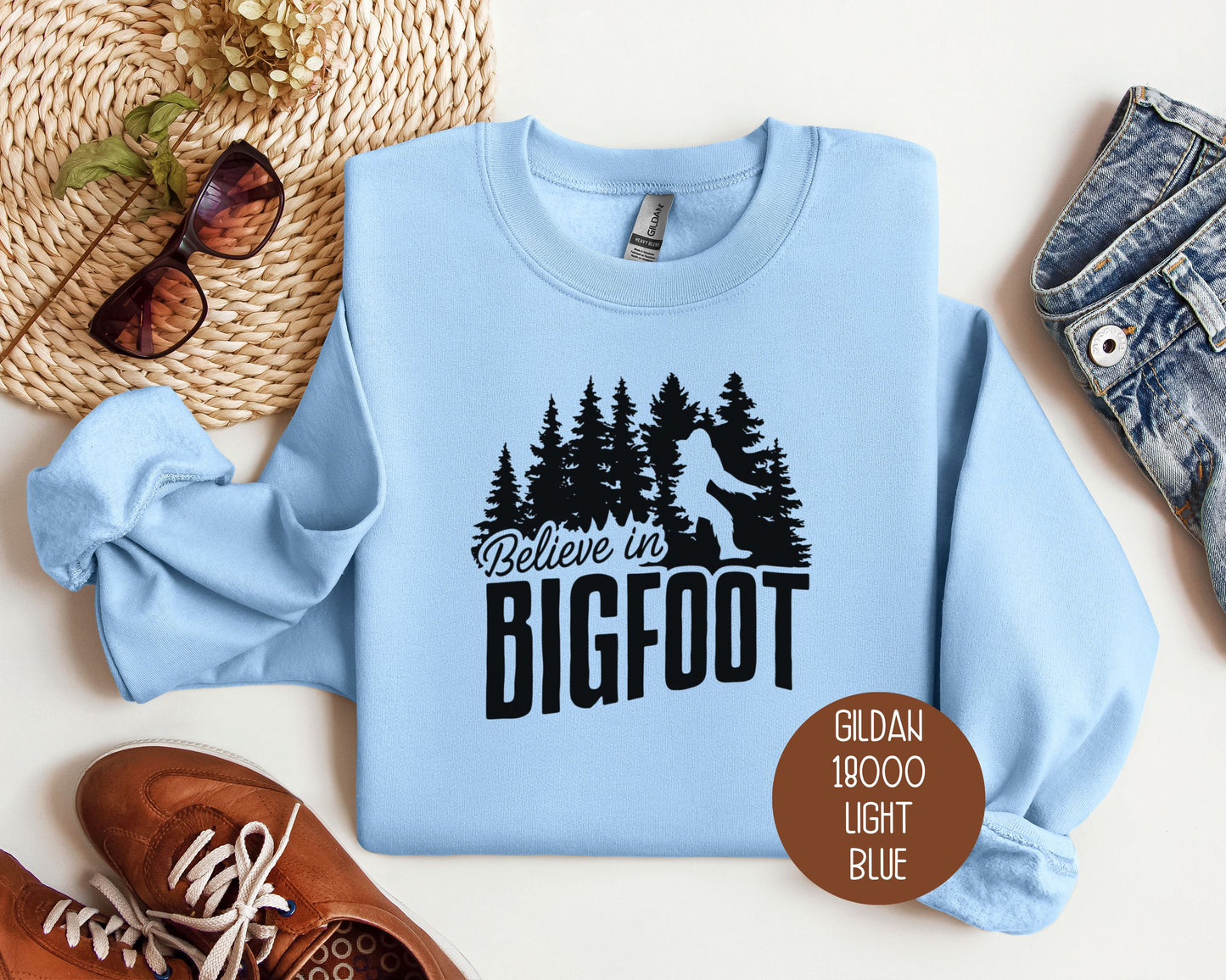 Believe in Bigfoot Sweatshirt