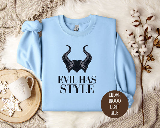 Evil Has Style Team Villains Sweatshirt