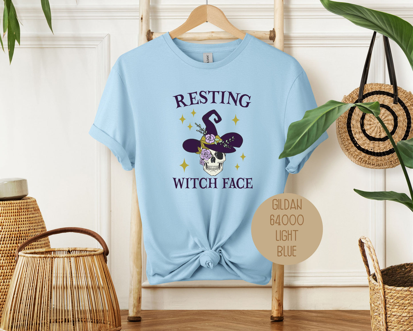 Resting Witch Face Halloween Shirt