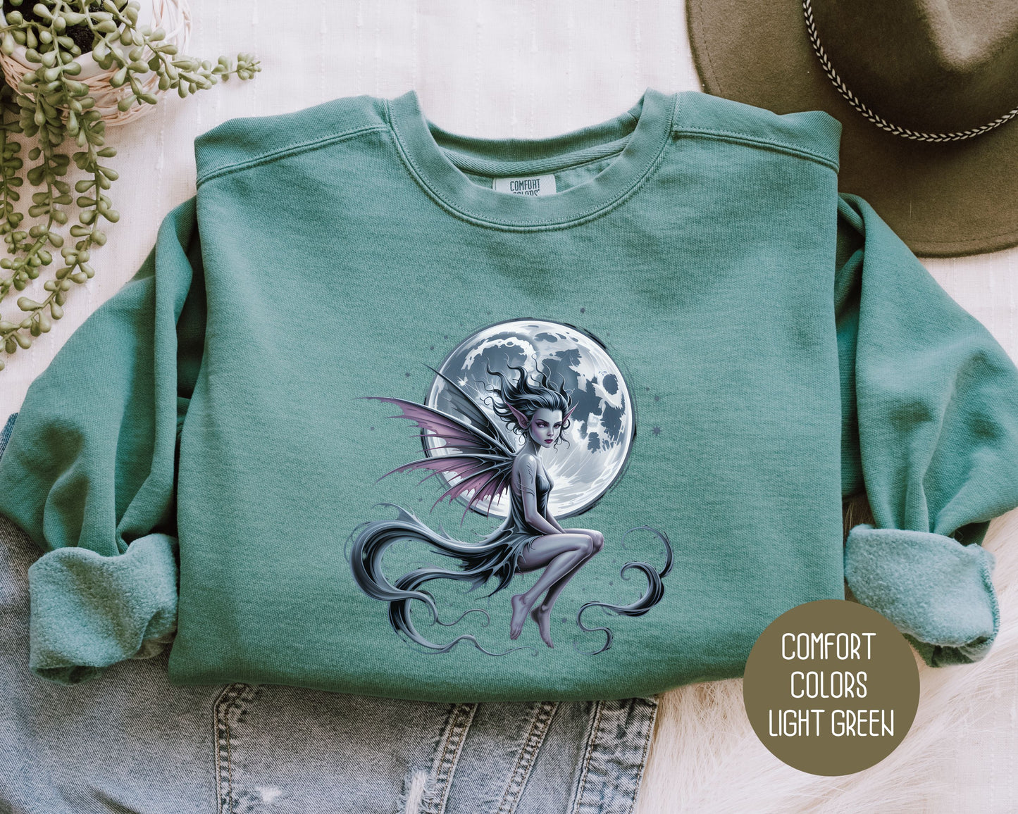 Celestial Faery Comfort Colors Sweatshirt