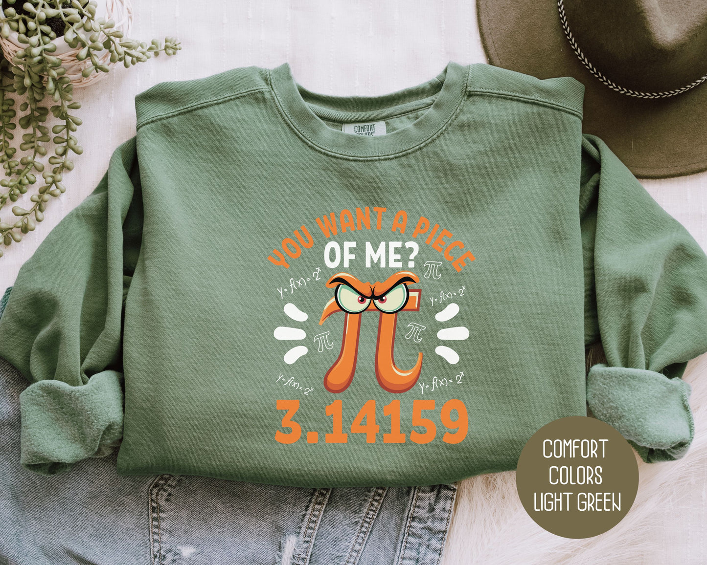 Funny Pi Day Sweatshirt Sweatshirt  CreativeSpecialTs