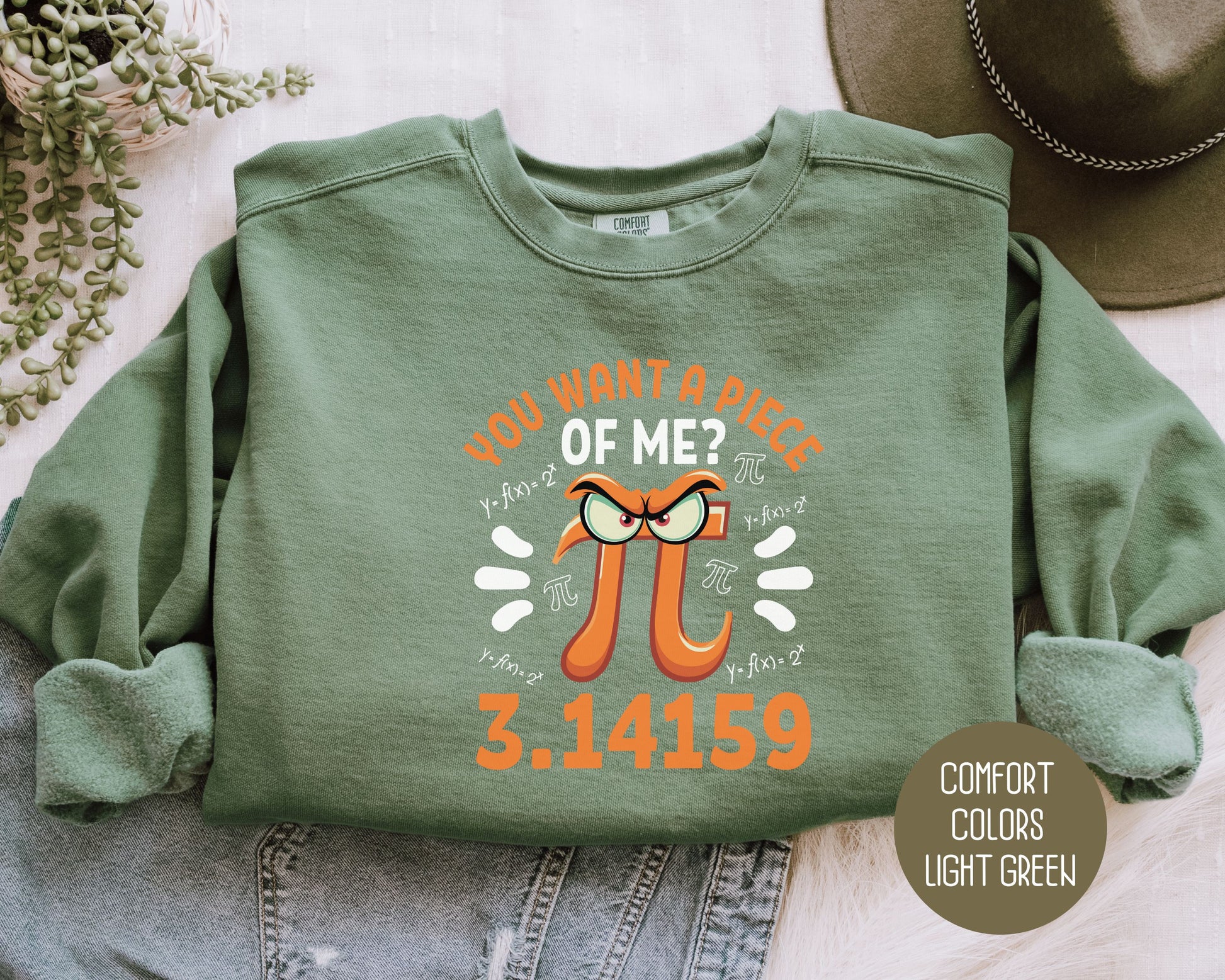 Funny Pi Day Sweatshirt Sweatshirt  CreativeSpecialTs