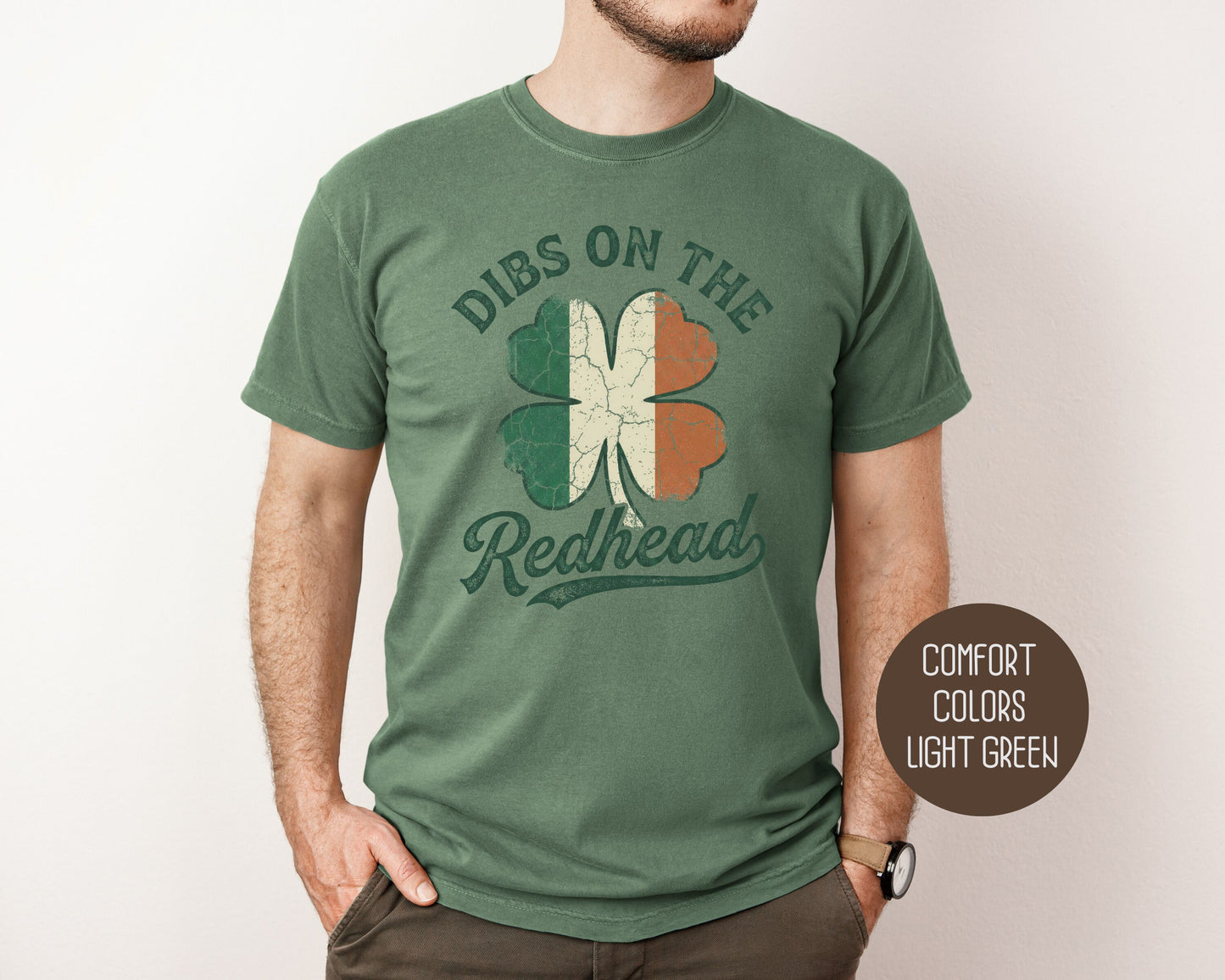 Dibs on the Redhead Comfort Colors Shirt T-Shirt  CreativeSpecialTs