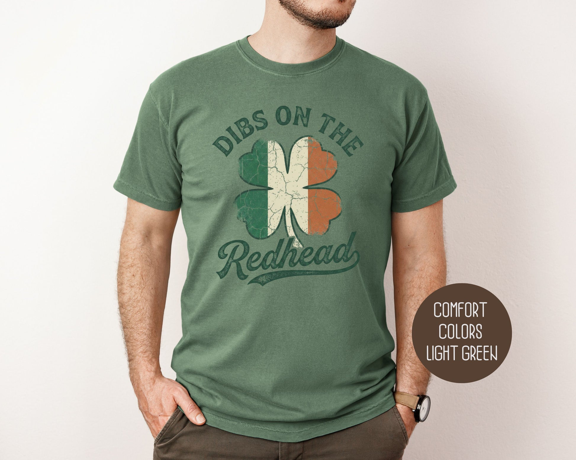 Dibs on the Redhead Comfort Colors Shirt T-Shirt  CreativeSpecialTs