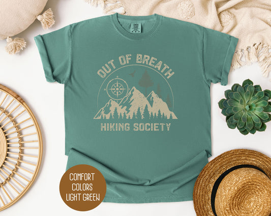 Out of Breath Hiking Society Shirt