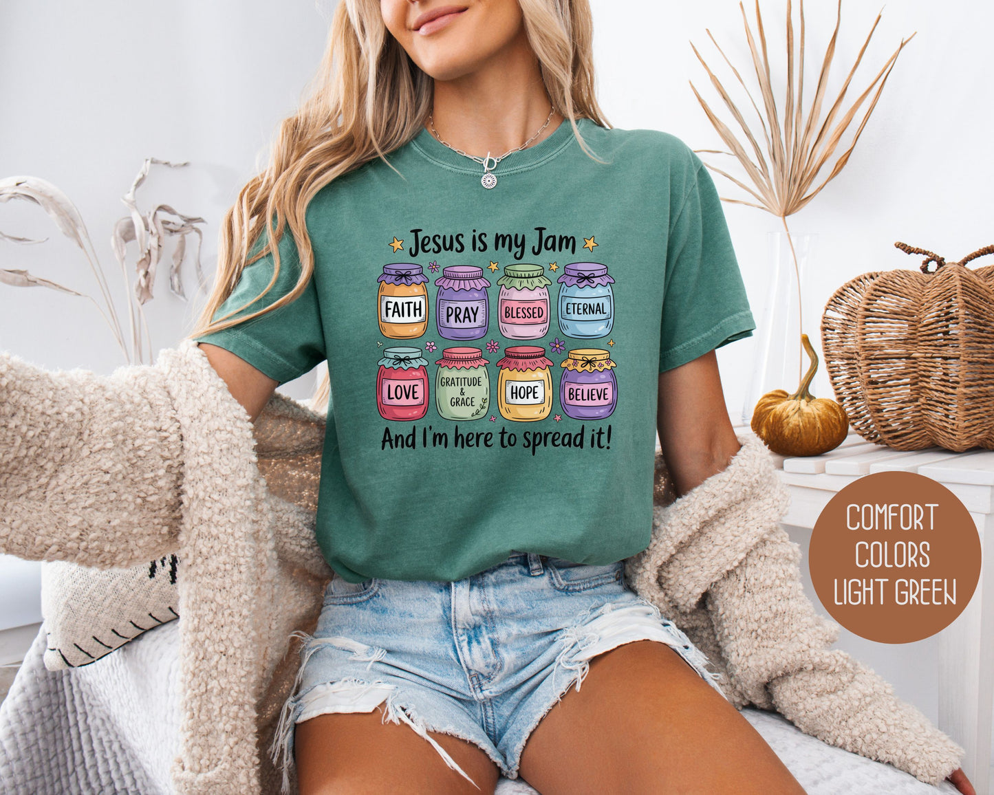 Jesus is My Jam Comfort Colors Shirt