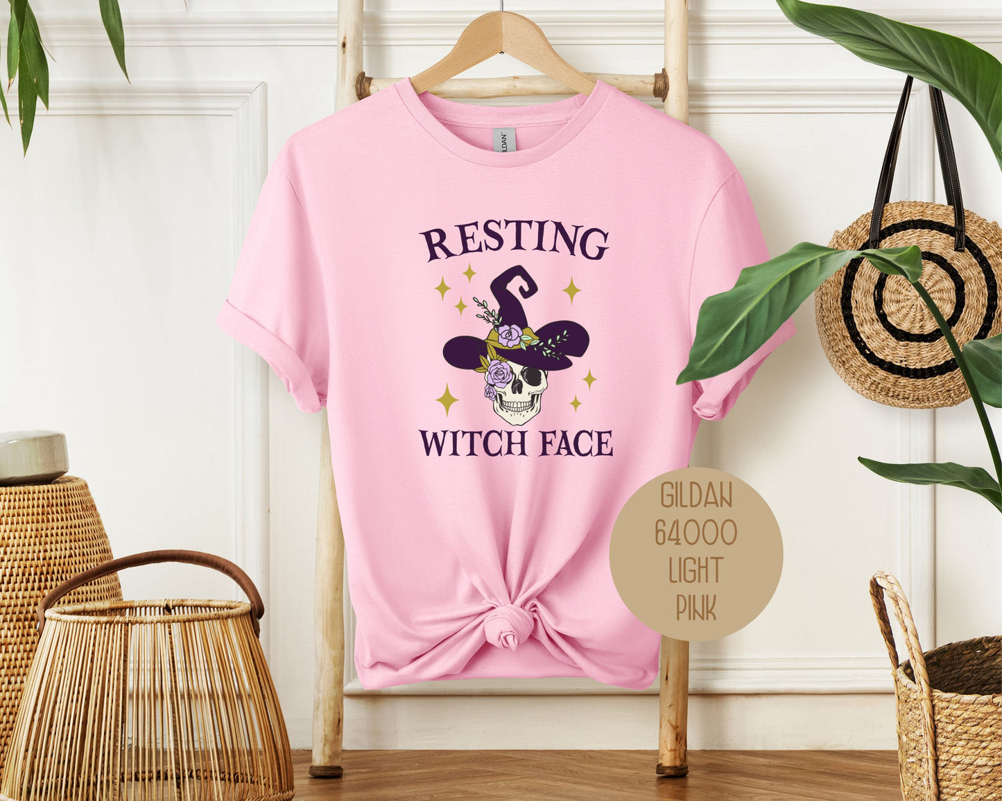 Resting Witch Face Halloween Shirt