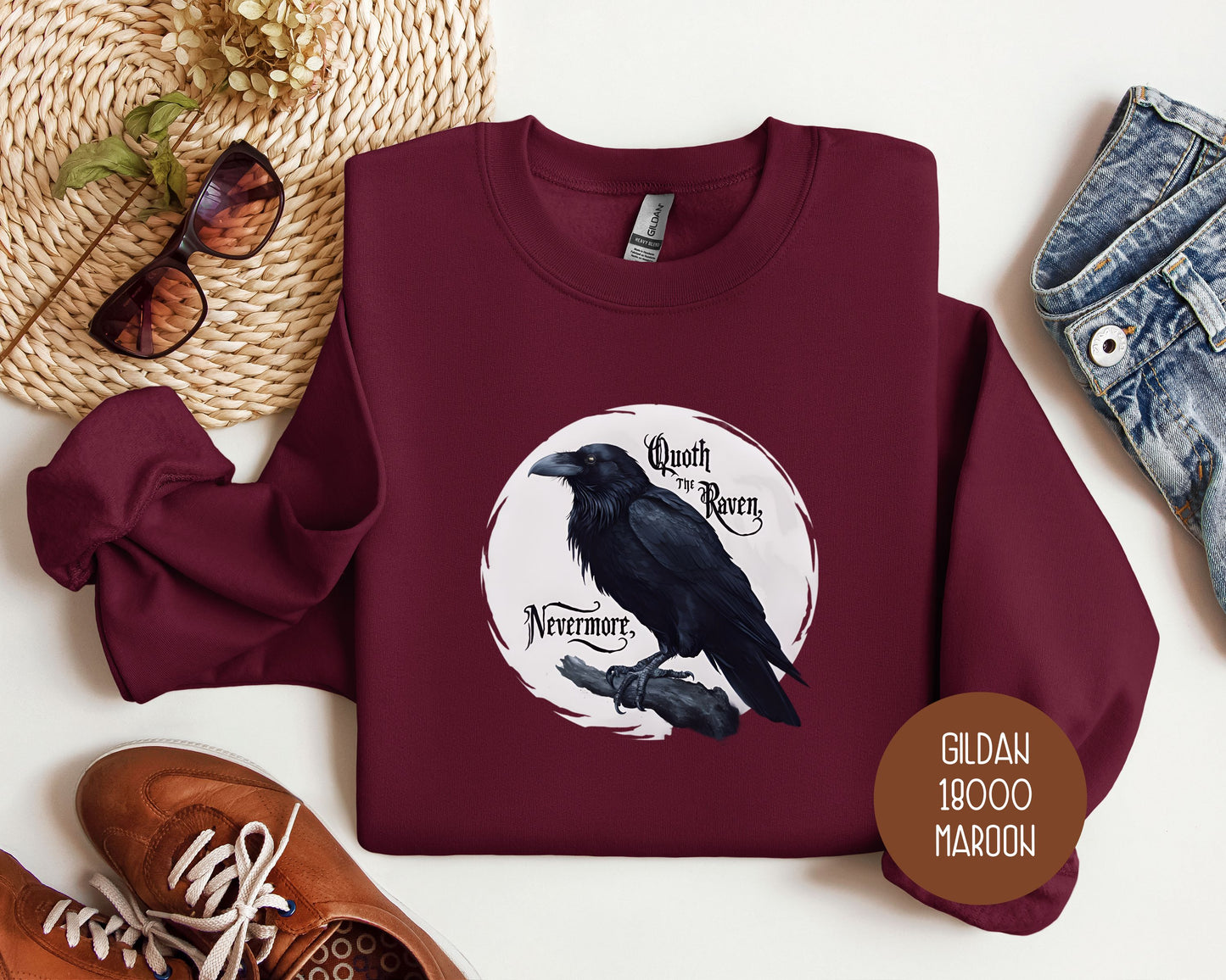 Edgar Allan Poe Nevermore Sweatshirt
