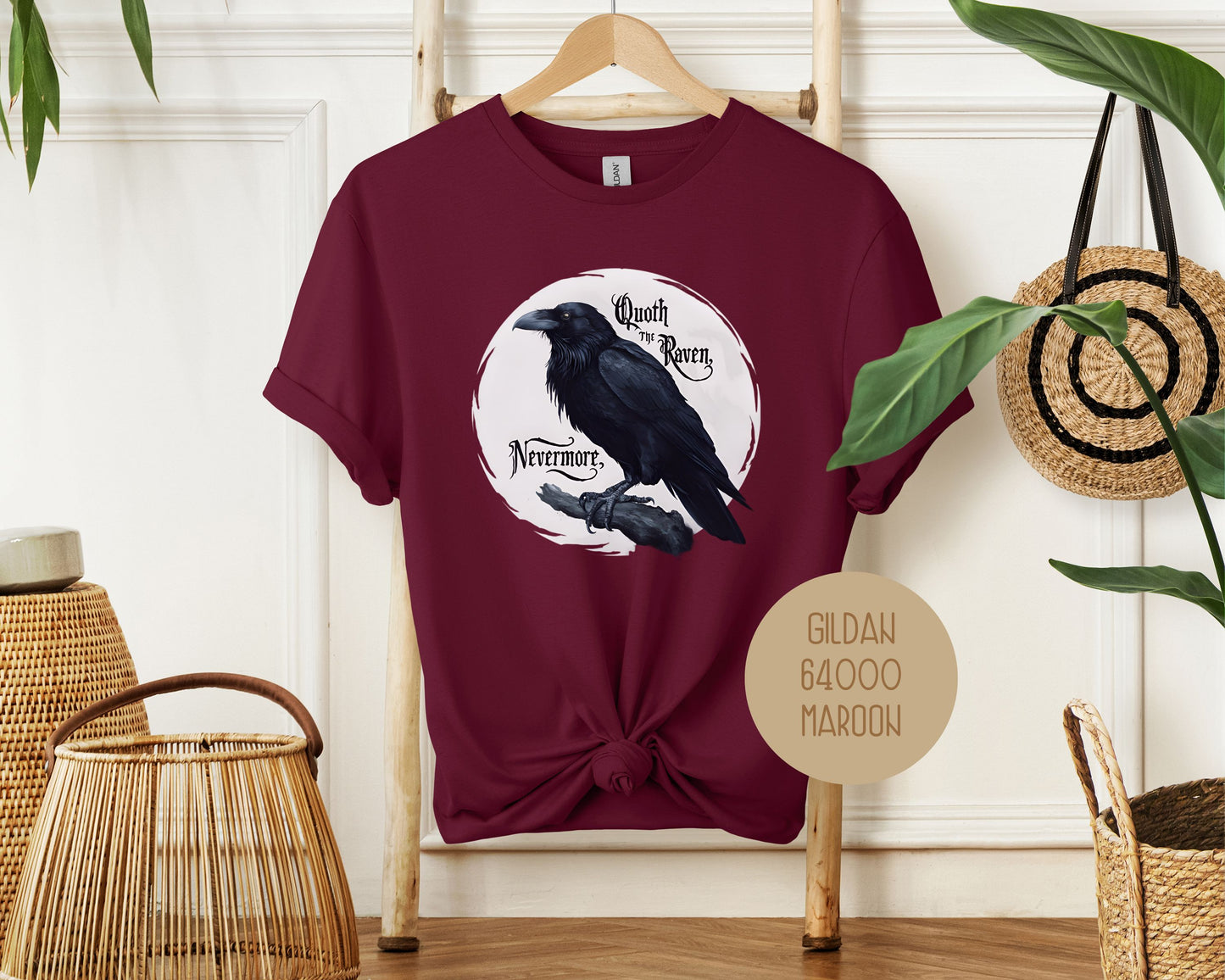 Edgar Allan Poe Nevermore Shirt