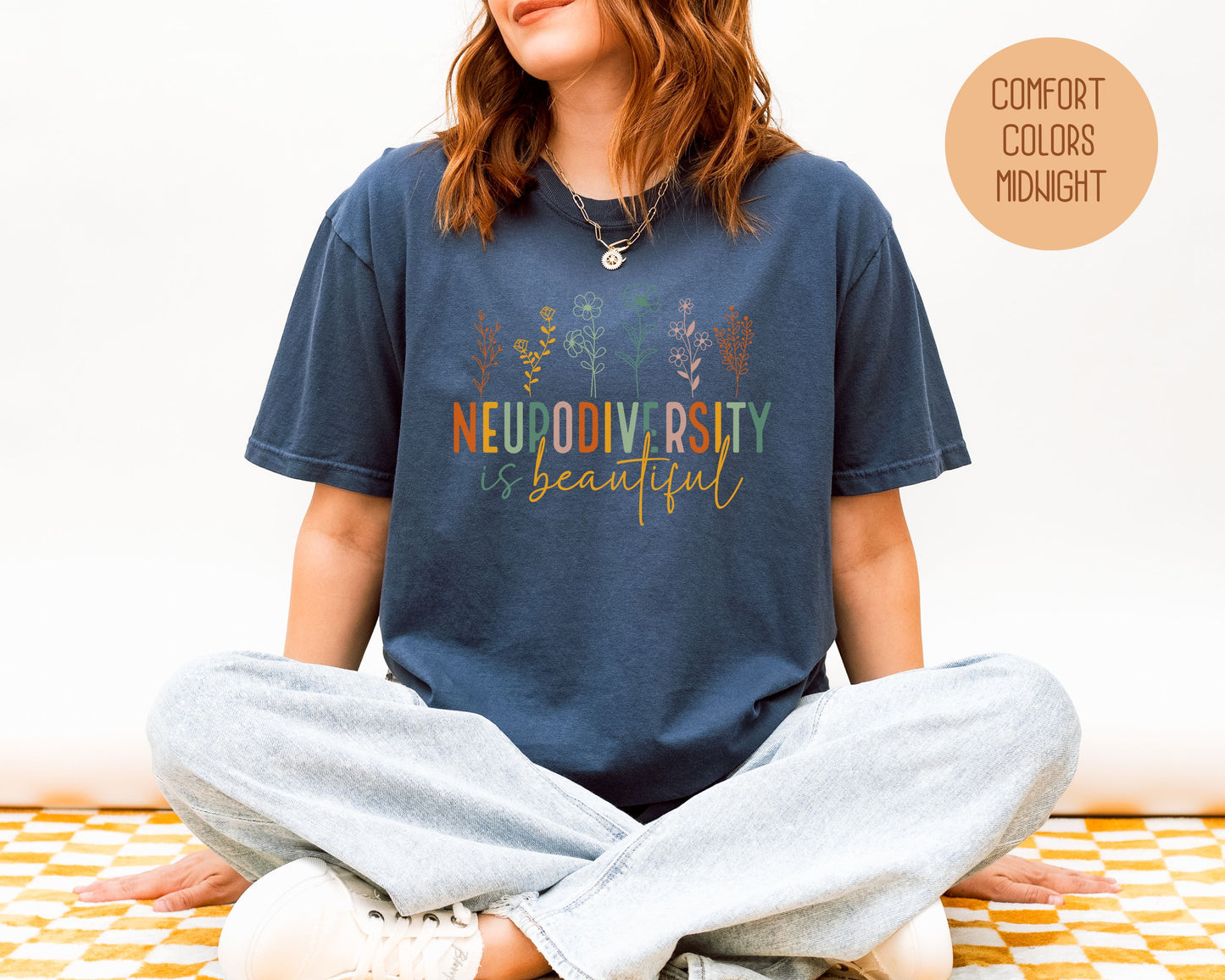 Neurodiversity is Beautiful Comfort Colors Shirt - CreativeSpecialTs