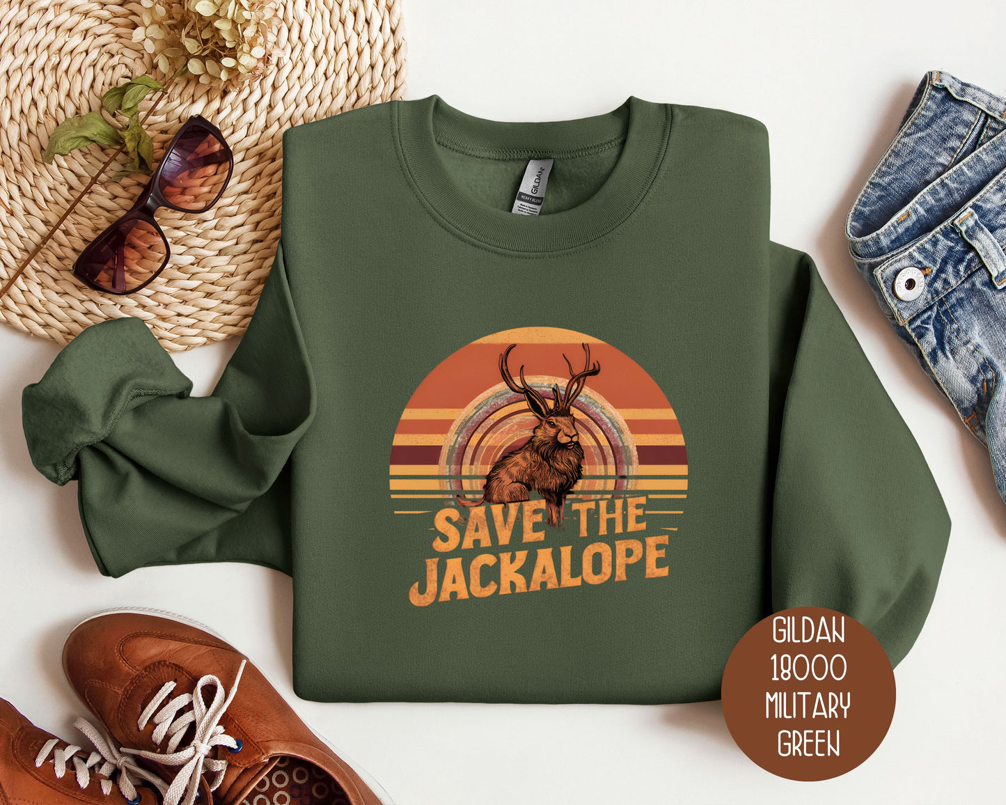 Save the Jackalope Sweatshirt