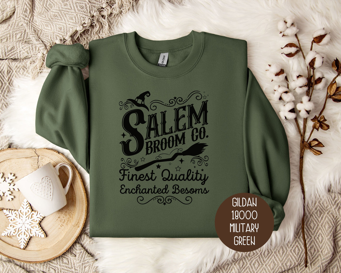 Salem Broom Company Witch Trials Sweatshirt