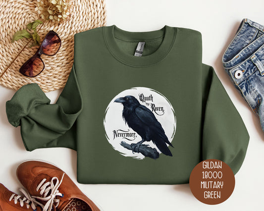Edgar Allan Poe Nevermore Sweatshirt